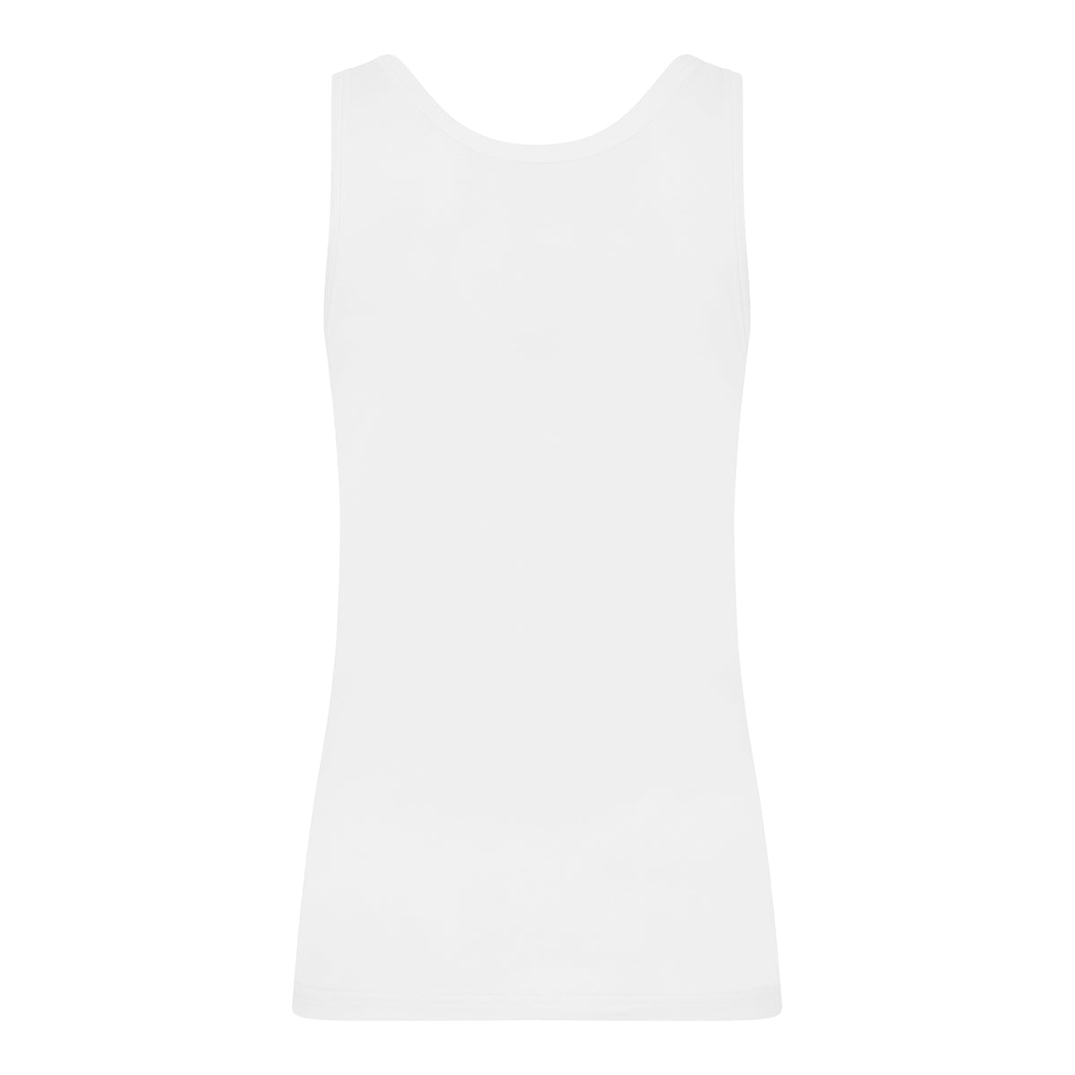 Urban Quest Bamboo Tank - White - 15065-WHITE