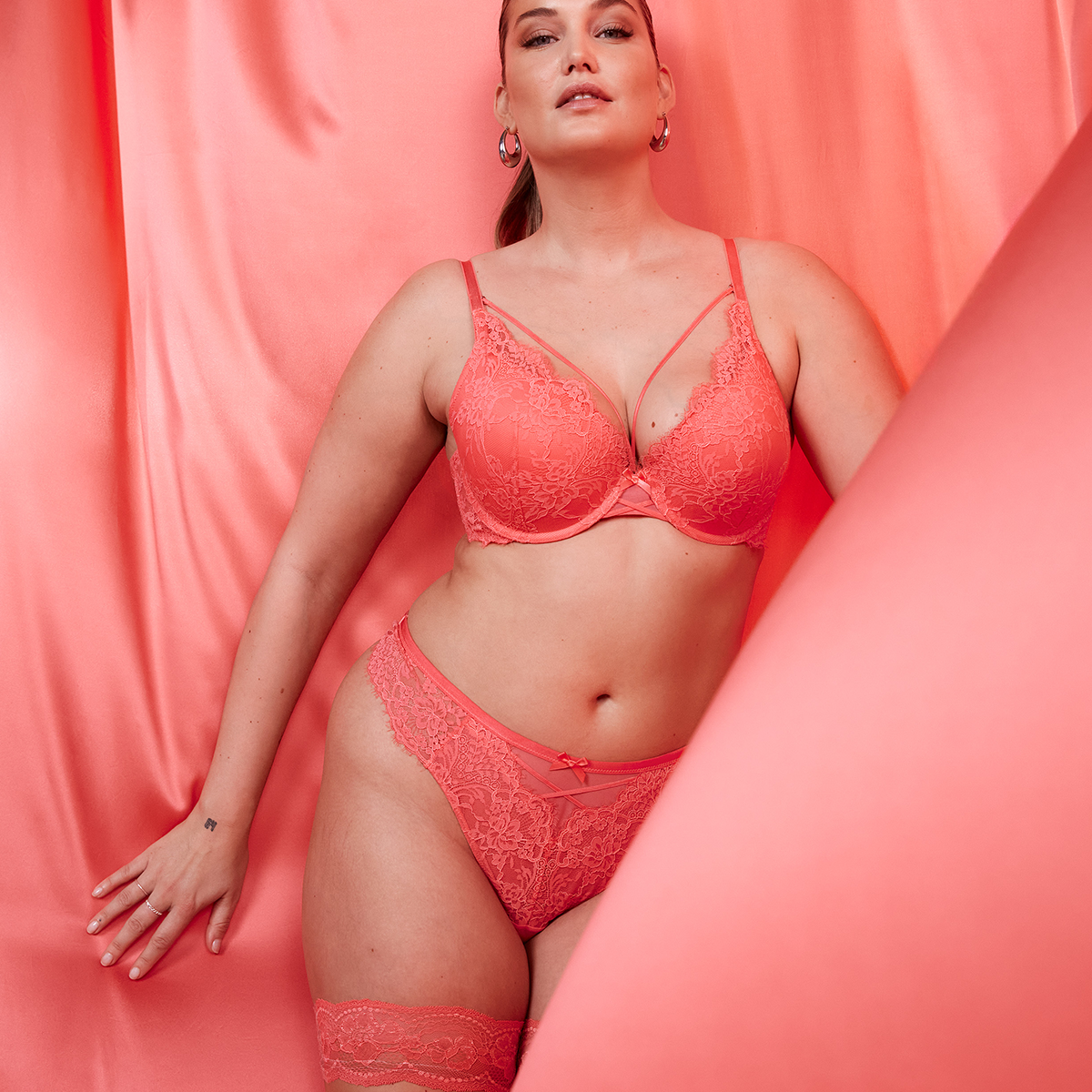 Hunkemöller Arabella - Sugar Coral - 204671-SUGAR CORAL