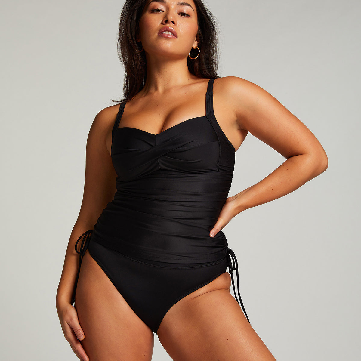 Hunkemöller Luxe Shaping Tankini - Nero - 204837-NERO
