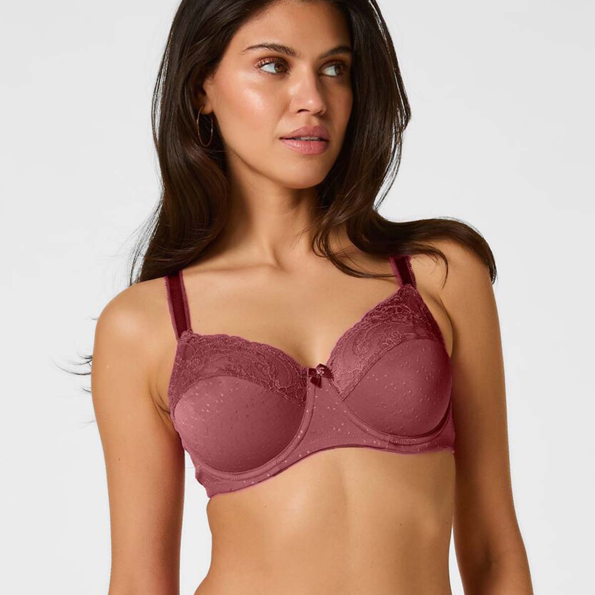 Hunkemöller Sophie BH med bøjle, rosa - 305909 - Renaissance Rose - Renaissance Rose