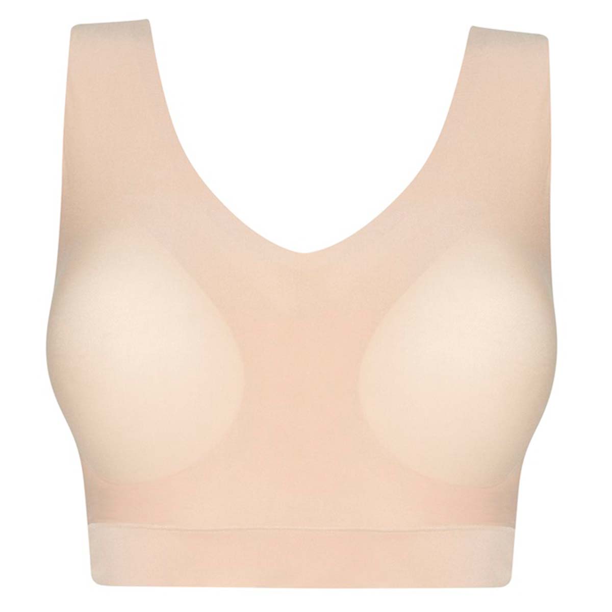 Bye Bra Uni Stretch BH top, sort - UNIBRT - Black - Black