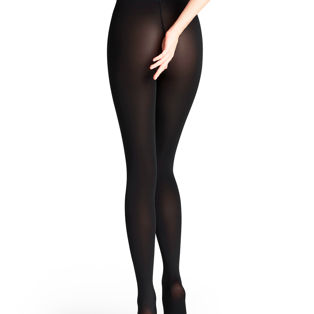 Falke Seidenglatt 80 Den - Black - 40480-3009