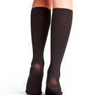 Falke Seidenglatt 40 Den Knee-High - Black - 41744-3009