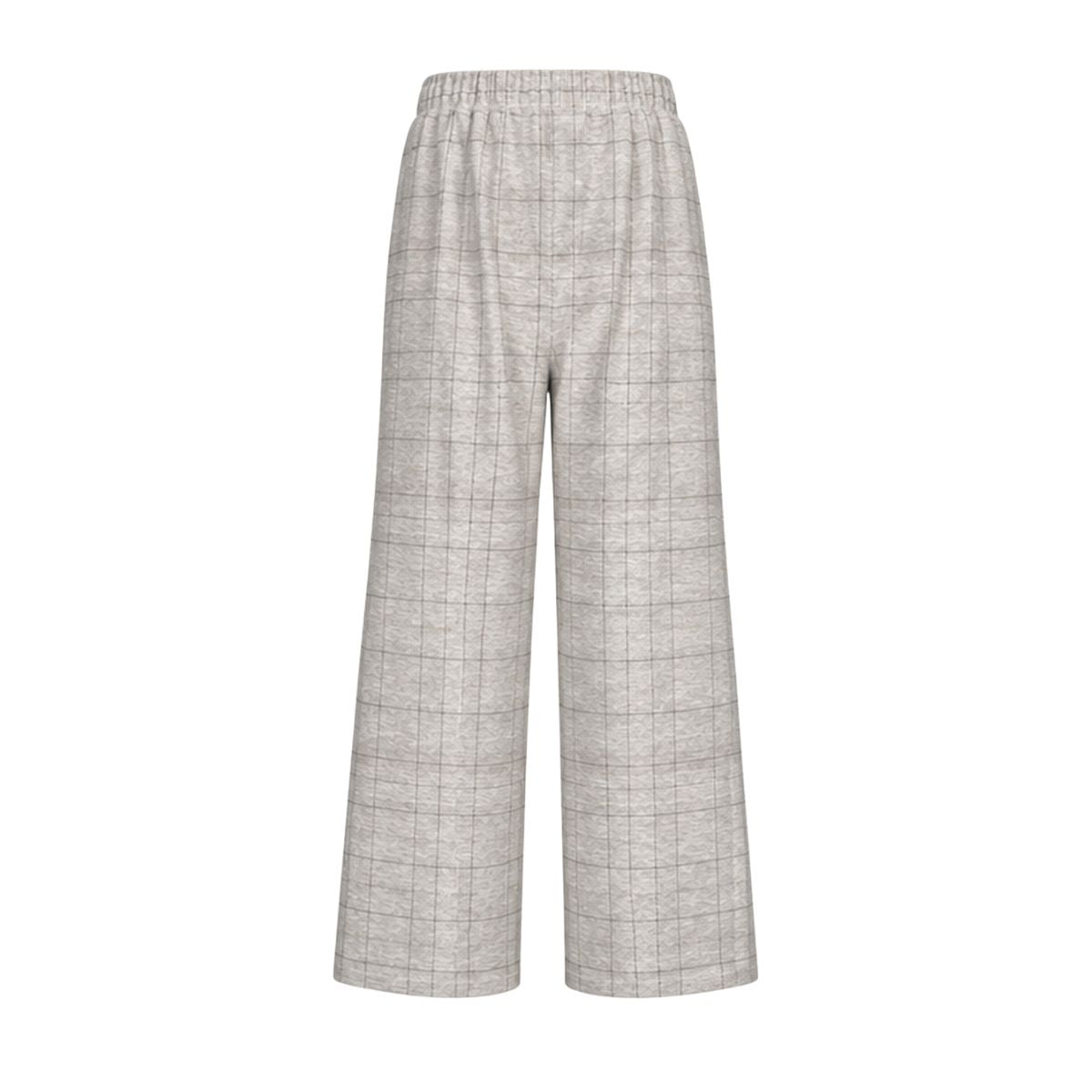 Calvin Klein Flannel natbukser, grå - LV00QS7705 - 4IW - Sophie Plaid+Jasper Heather