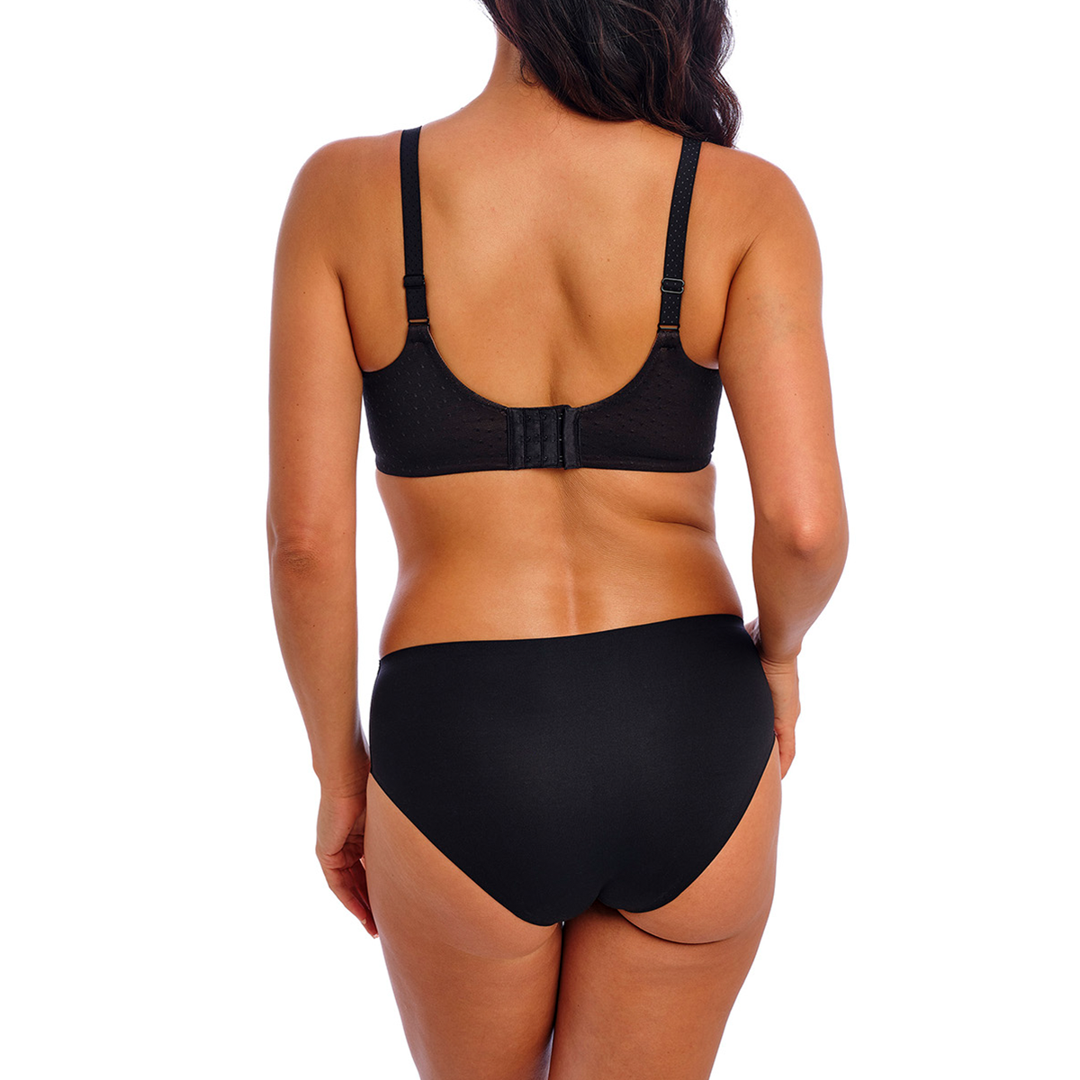 Wacoal Back Appeal BH med bøjle, sort - WA855303 - BLK - Black