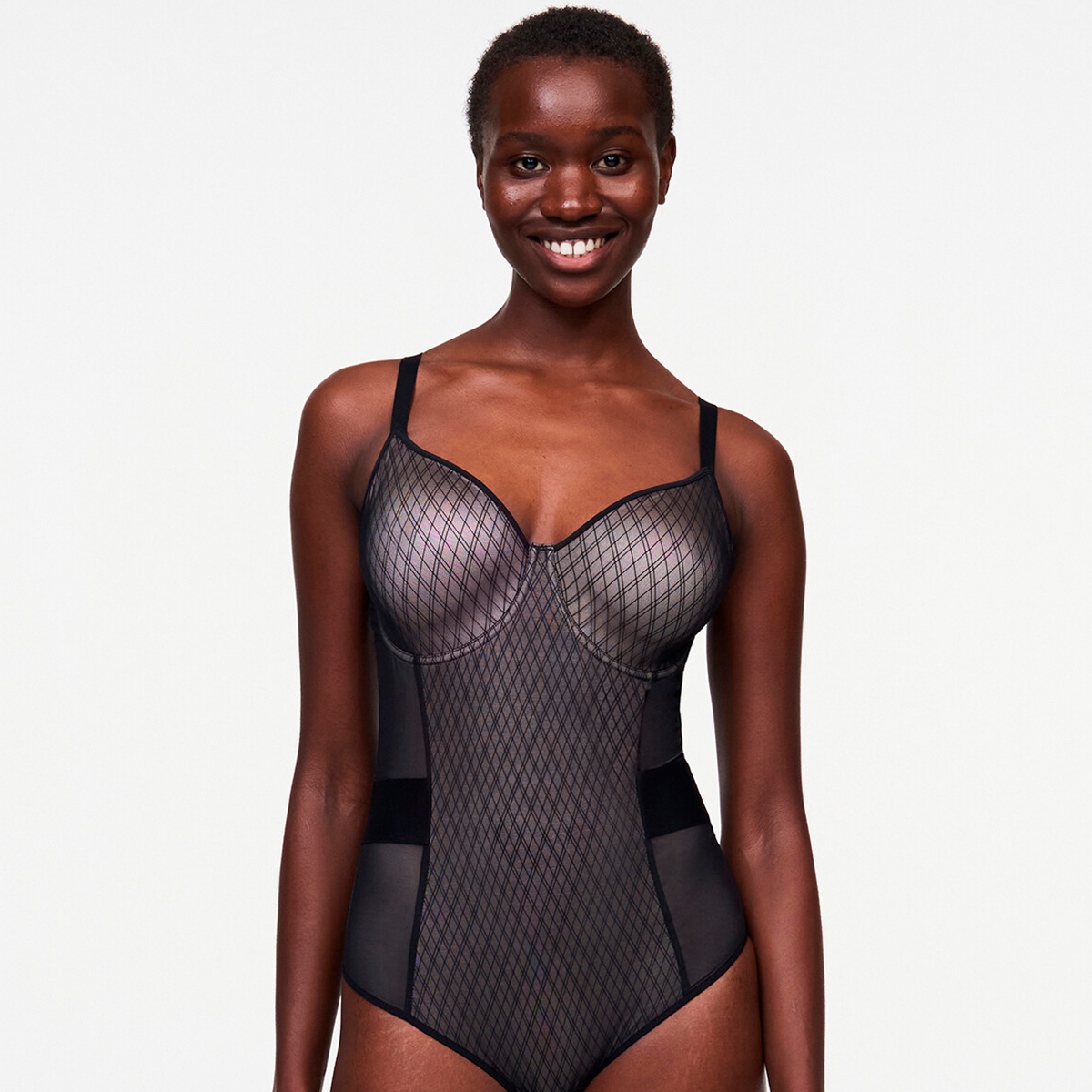 Chantelle Smooth Lines - Black/Beige - C11N70-0DS