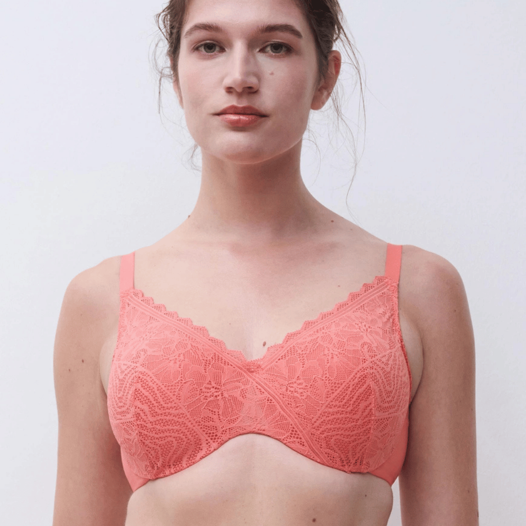 Chantelle EasyFeel Floral Touch - Coral - C94260-0LU