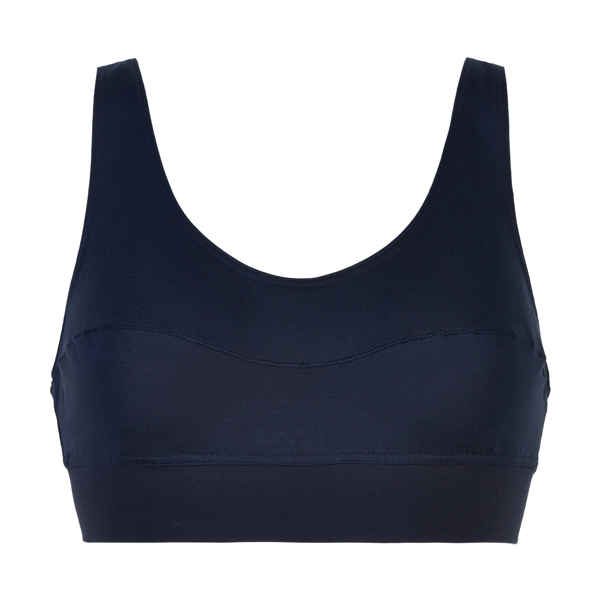 Calida Elastic Bustier BH top, blå - 2138 - 339 - Dark Lepi
