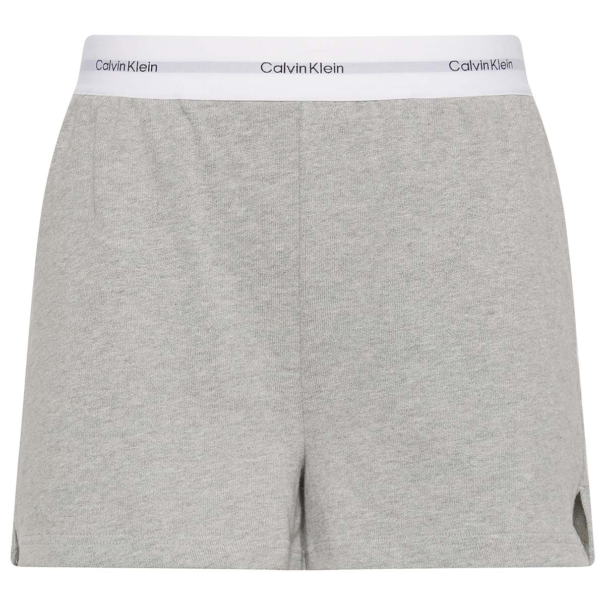 Calvin Klein Logo shorts, grå - LV00QS7517 - P7A - Grey Heather