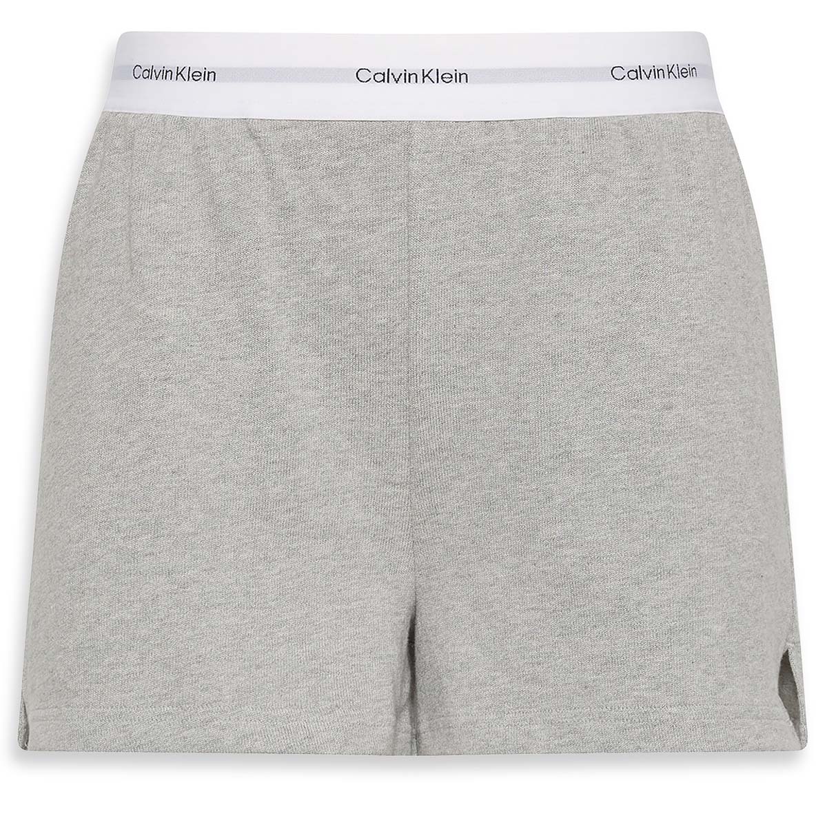 Calvin Klein Logo shorts, grå - LV00QS7517 - P7A - Grey Heather