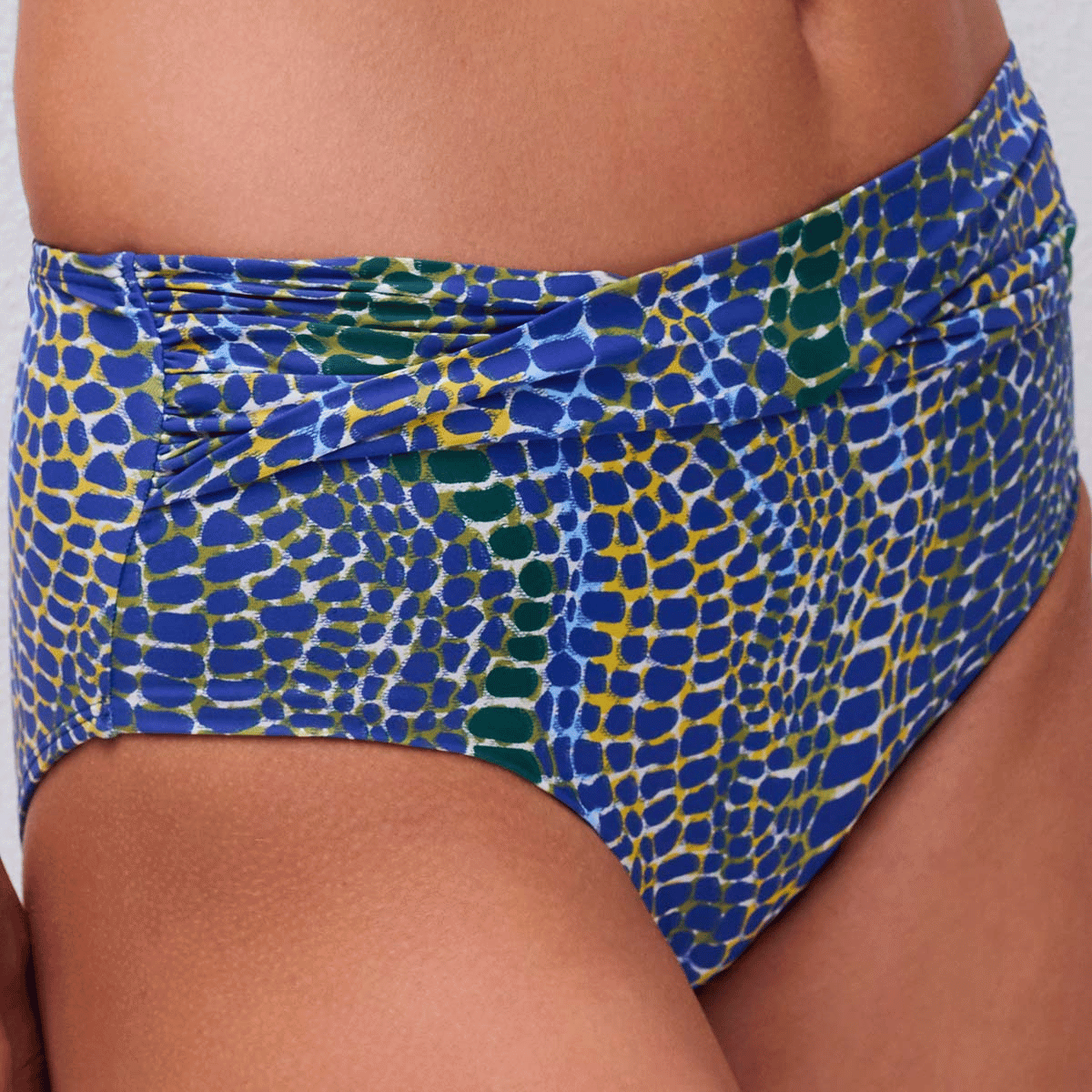 Femilet Taula maxi bikinitrusse, multi - FS72C5 - C87 - Blue Snake