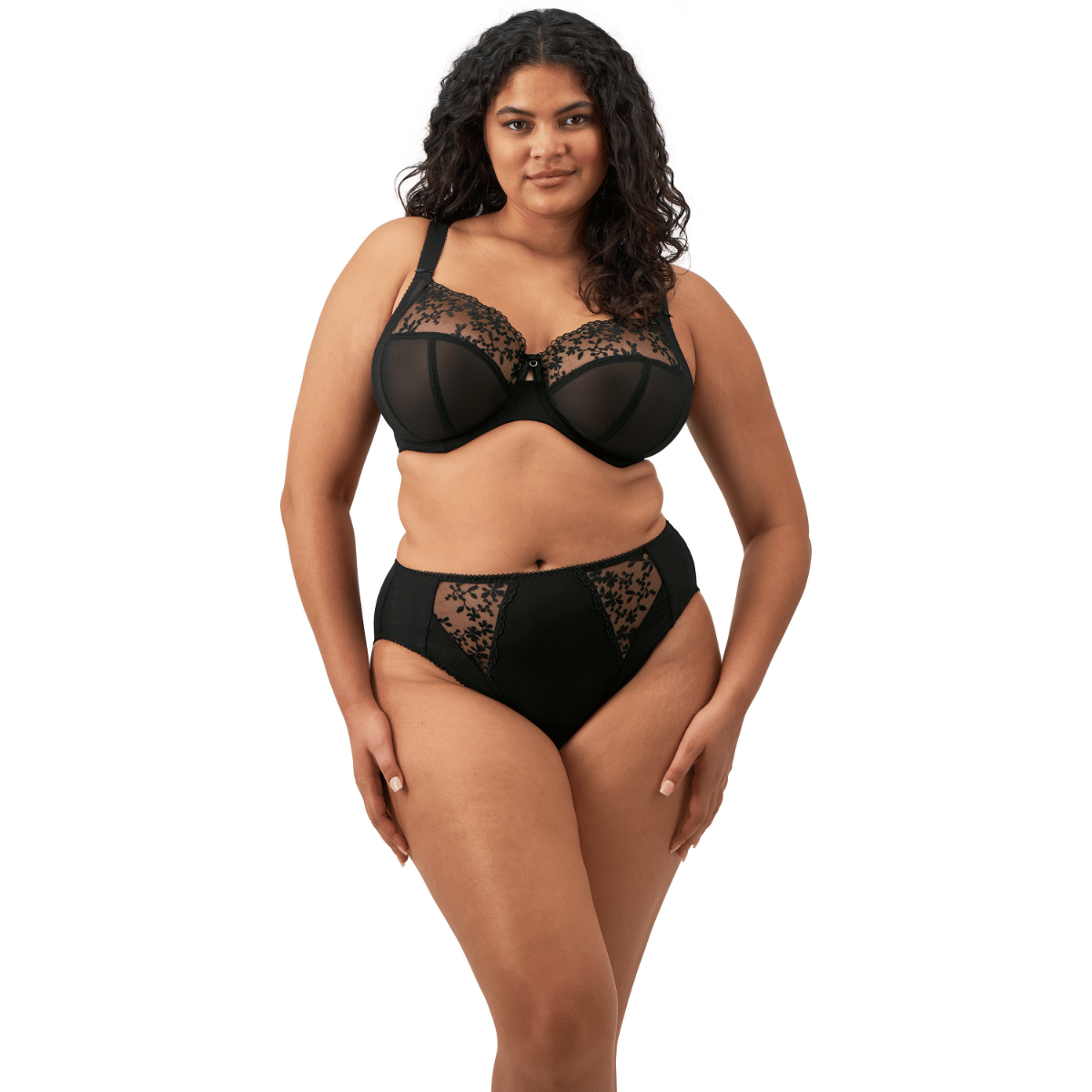 Elomi Zarla maxi trusse, sort - EL302553 - Blk - Black