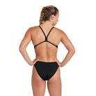 Arena Challenge badedragt uden bøjle, sort - 004766 - 550 - Black-White
