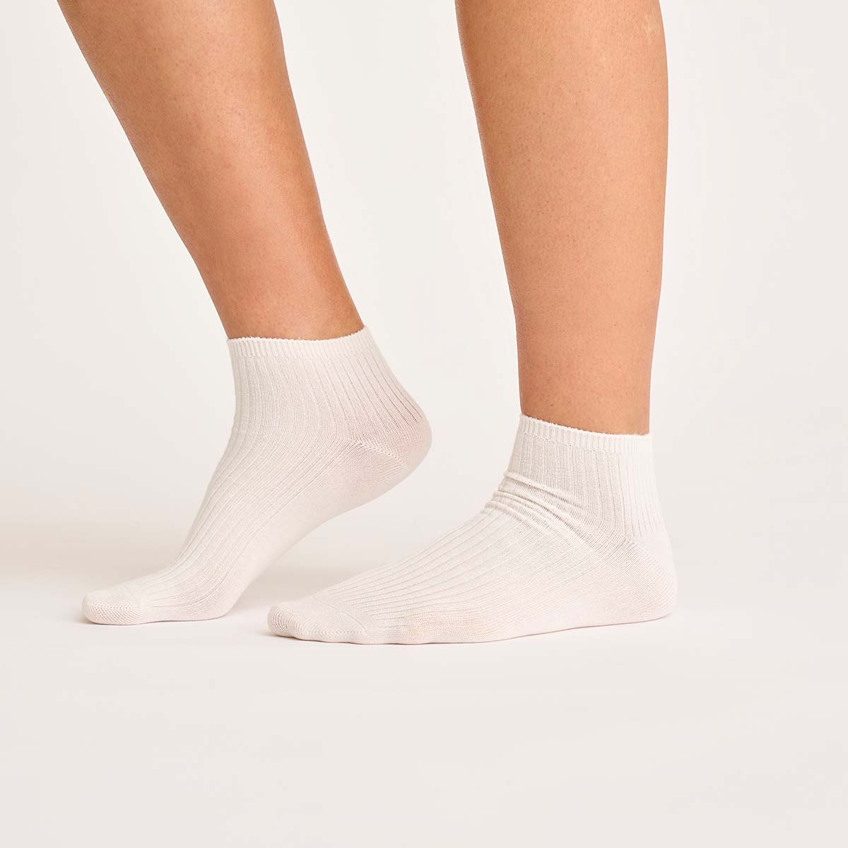 JBS of Denmark ankelstrømper, creme - 8-2200-65 - 01 - White