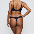 PrimaDonna Twist Wowgirl g-streng, blå - 0642600 - EVB - Evening Blue