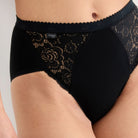 Sloggi Chic 4-pak midi trusse, sort - 10071633 - 0004 - Black