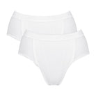 Sloggi Control 2-pak tai trusse, hvid - 10107162 - 0003 - White
