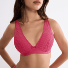 Triumph Aura Spotlight BH med bøjle, pink - 10216460 - 6653 - Flashy Pink