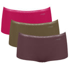 Sloggi Go Crush 3-pak shorts, multi - 10219652 - M023 - Multi
