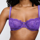 Triumph Palina Moonlight Kiss WH BH med bøjle, lilla - 10224870 - 6848 - Purple Haze