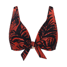 Triumph Summer Palm W bikini top med bøjle, orange - 10226601 - M004 - Brown