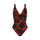 Triumph Summer Palm OP badedragt uden bøjle, orange - 10226608 - M004 - Brown