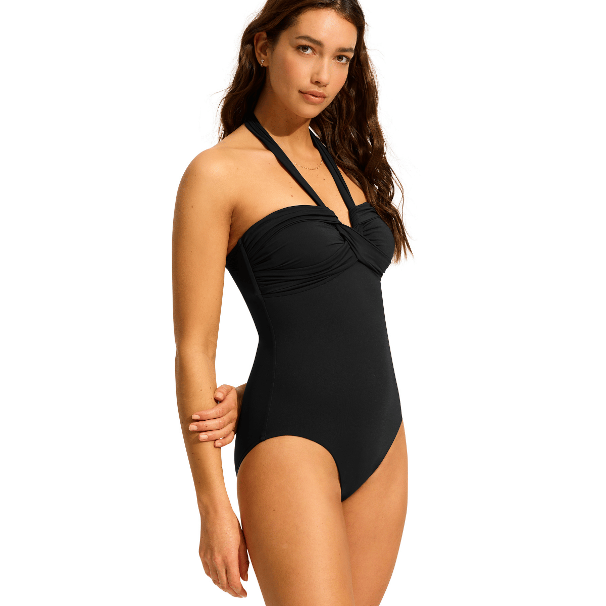 Seafolly Collective badedragt uden bøjle, sort - 10271-942 - BLACK - Black