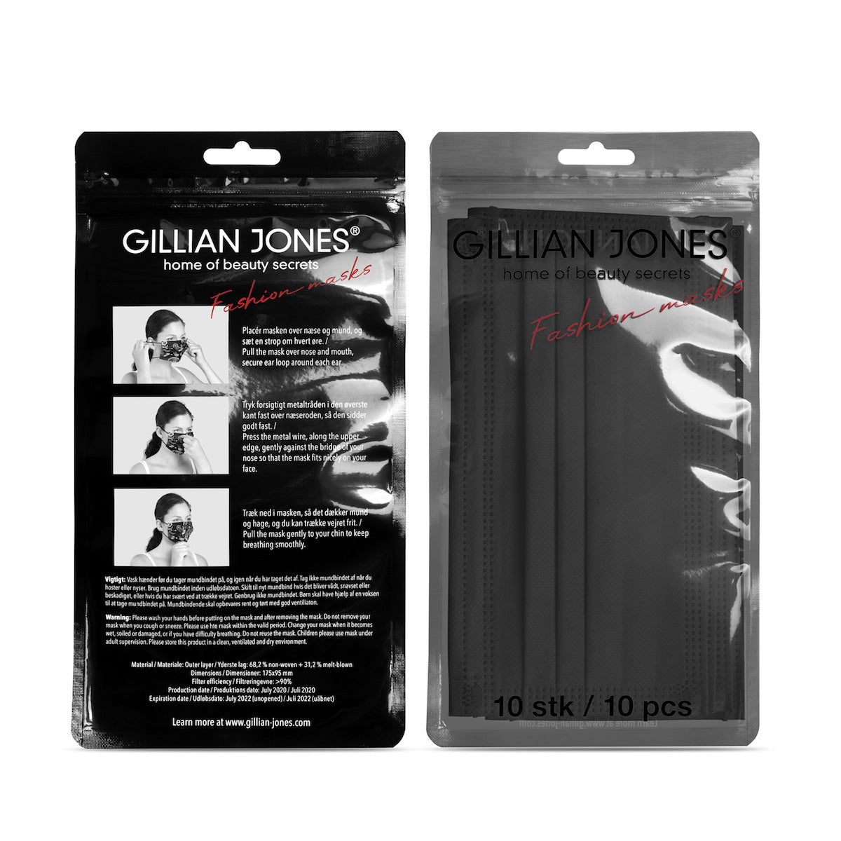 Cimi beauty bags  - Black - 11047