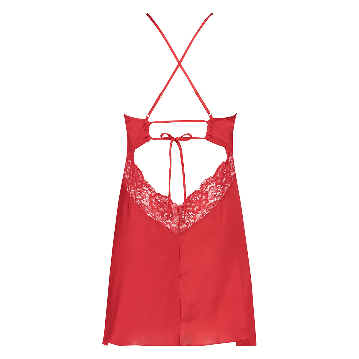 Hunkemöller Satin Nina - Tango Red - 171839-Tango Red