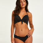 Hunkemöller Scallop - Nero - 191274-NERO