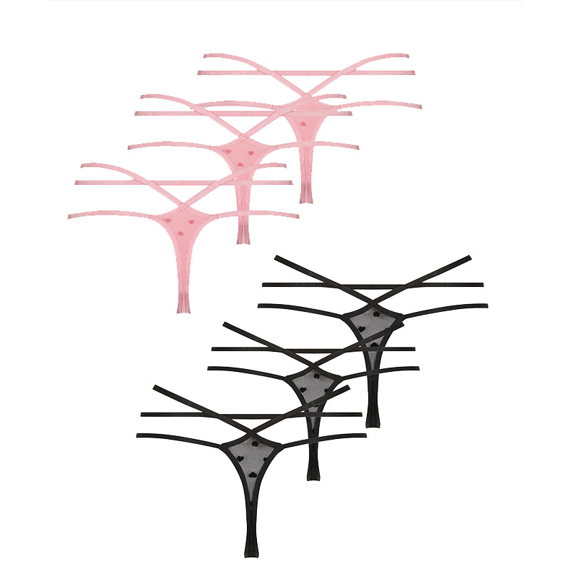 Hunkemöller Melda 6-Pack - Mesa Rose - 196678-MESA ROSE