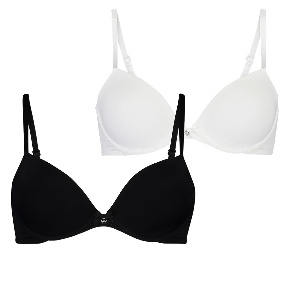 Hunkemöller 2 pack P&M - Caviar - 203100-CAVIAR