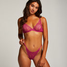 Hunkemöller Isabelle Sparkle - Festival Fuchia - 203589-FESTIVAL FUCHSIA