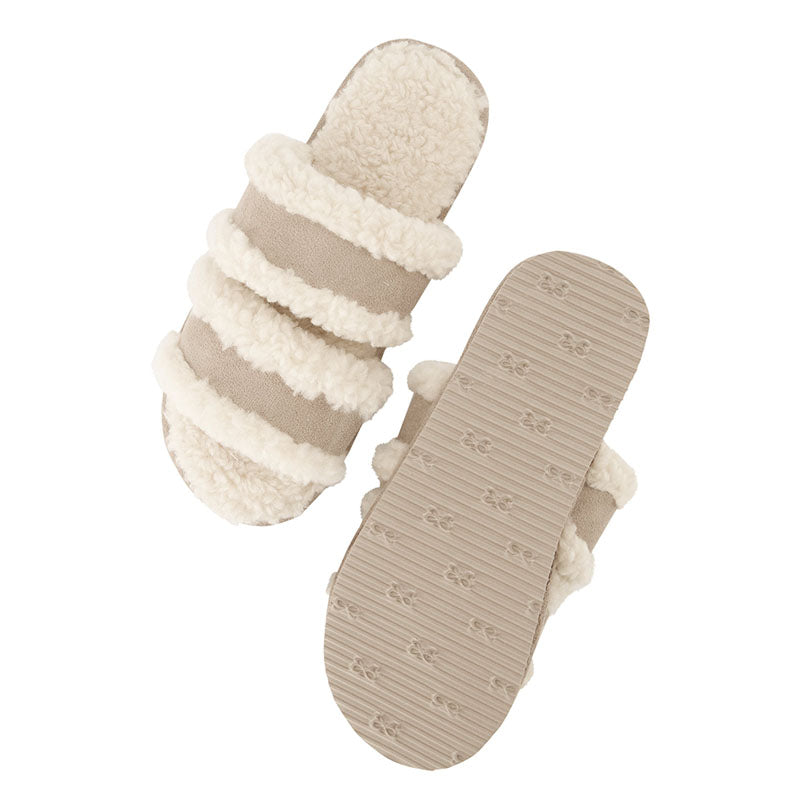 Hunkemöller Sofia Teddy Slipper - Snow White - 203798-SNOW WHITE