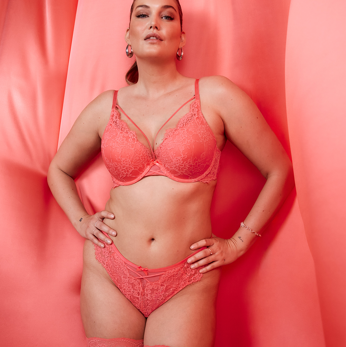 Hunkemöller Arabella - Sugar Coral - 204670-SUGAR CORAL
