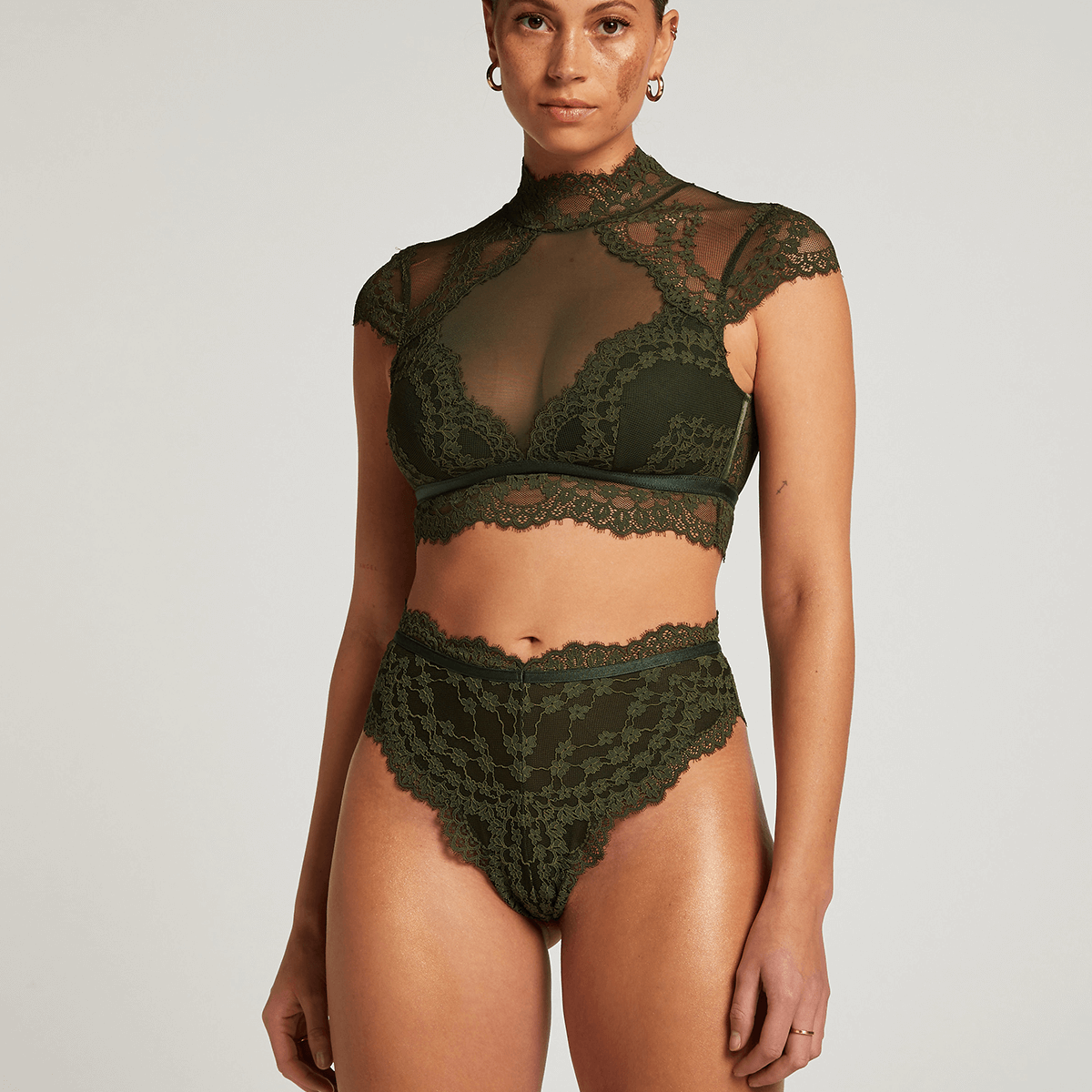 Hunkemöller Daisy - Kombu Green - 206195-Kombu Green