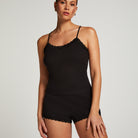 Hunkemöller Short Rib - Caviar - 206605-Caviar