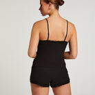 Hunkemöller Short Rib - Caviar - 206605-Caviar