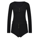 Hunkemöller Short Rib - Caviar - 206607-Caviar