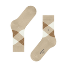 Burlington Queen ankelstrømper, beige - 22004 - 4014 - Pearl