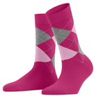 Burlington Queen ankelstrømper, pink - 22004 - 8764 - Aubergine