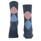 Burlington Marylebone ankelstrømper, blå - 22073 - 6688 - Dark Blue Mel.