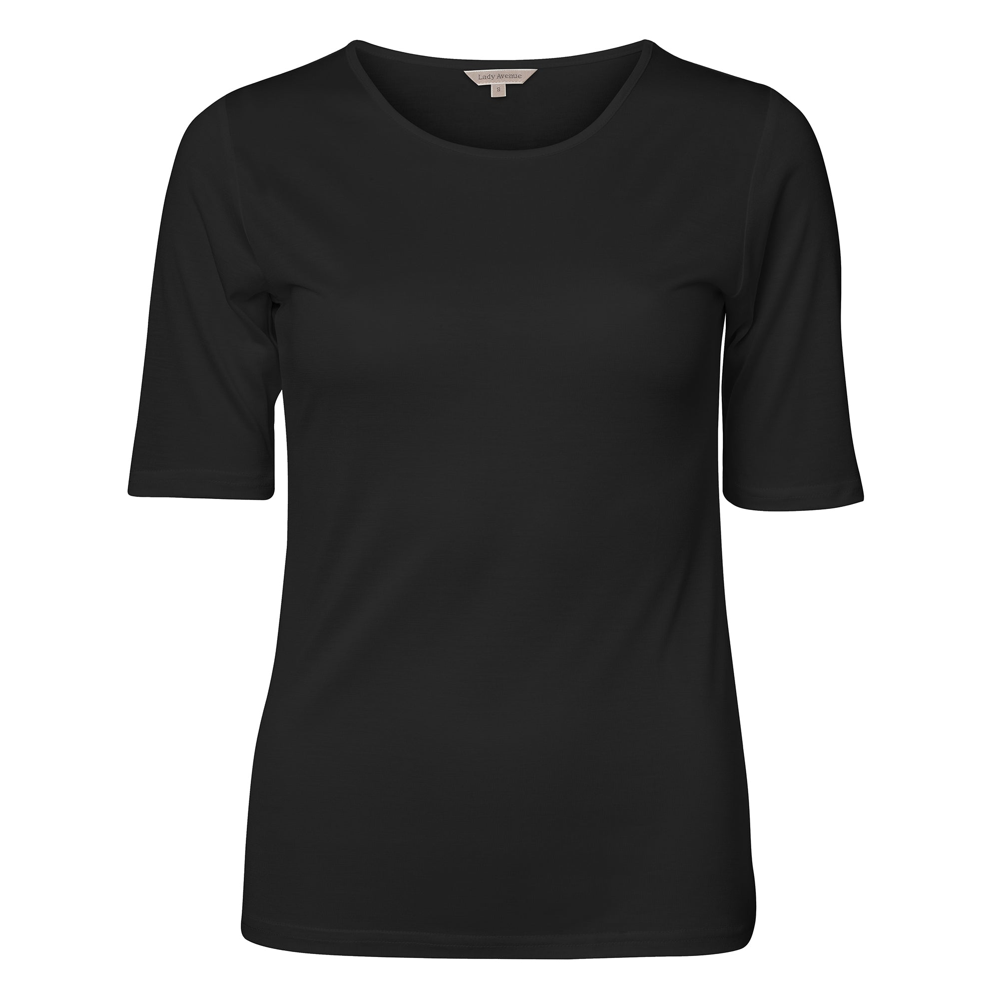Lady Avenue Silk Jersey - Black - 23-50405-02