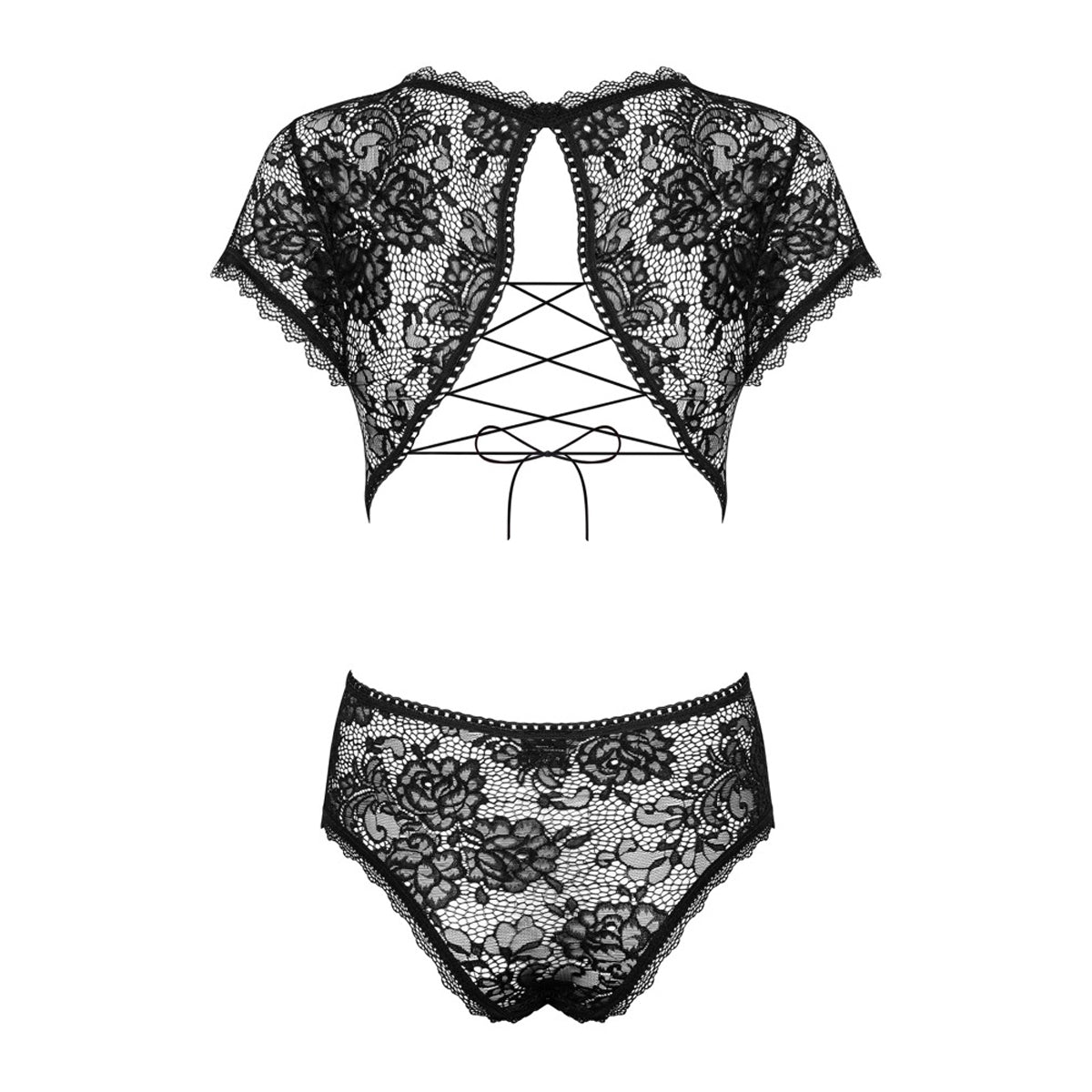 Obsessive Peonesia Teddy - Black - 26441421