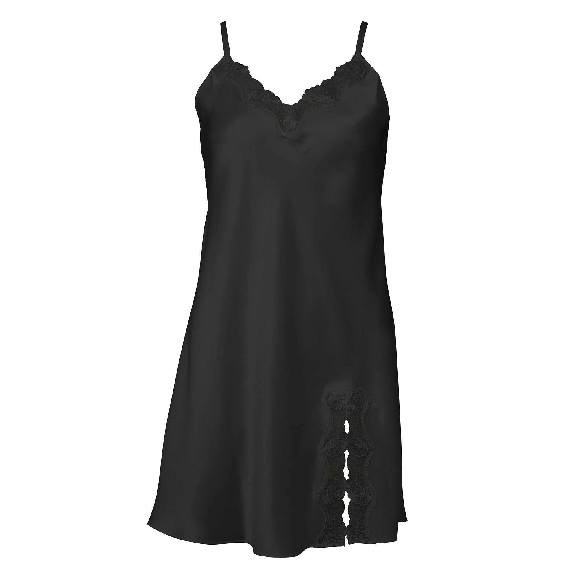 Lady Avenue Silk Jersey - Black - 27-20803-02