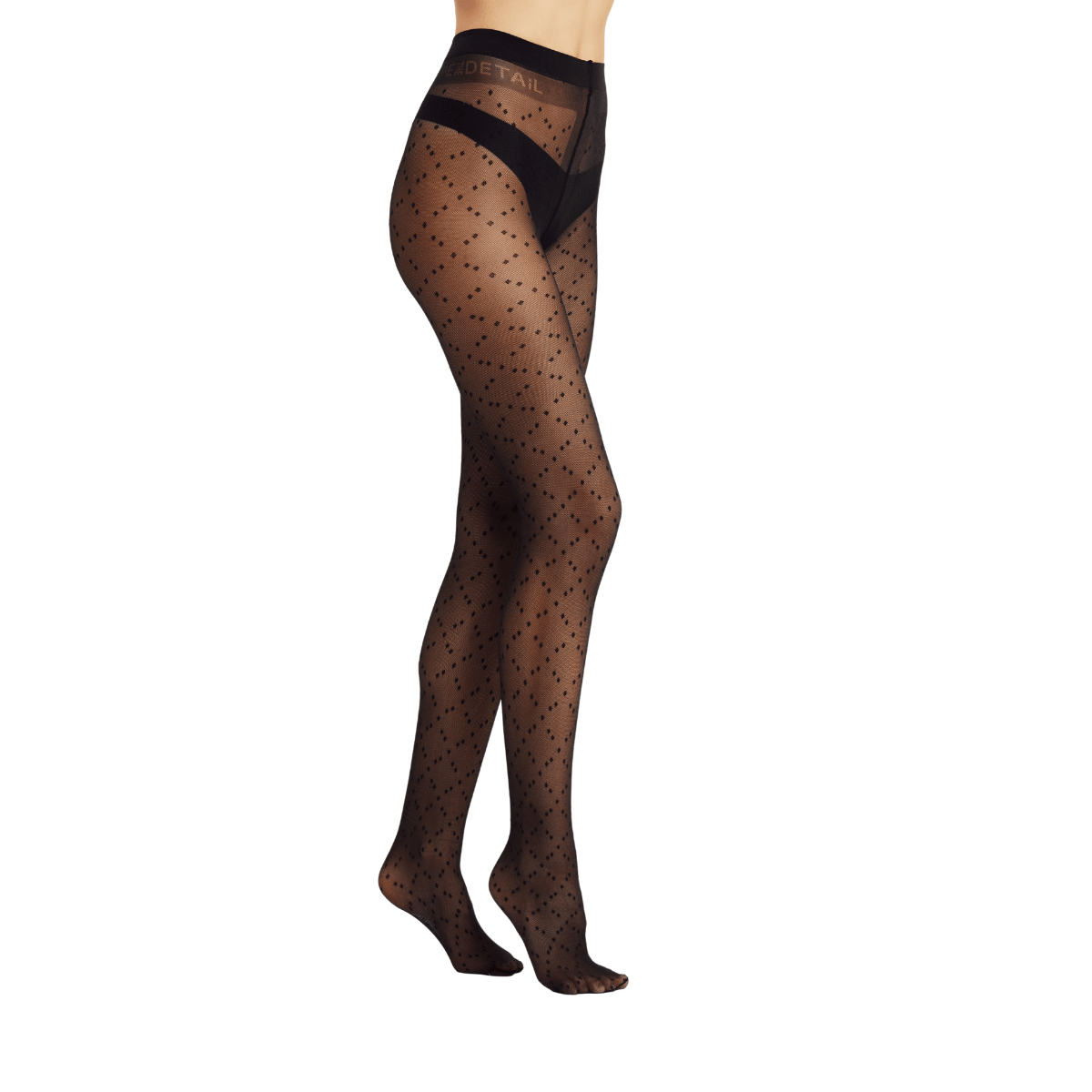 Hype The Detail strømpebukser, sort - 3-16075-77 - 1100 - Black