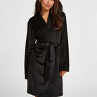 Hunkemöller kåbe, sort - 302852 - Caviar - Caviar