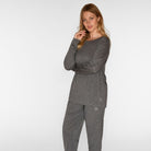 CCDK Marbel nattrøje, grå - 61520 - 9016 - Dark Grey Melange