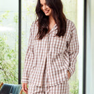 JBS of Denmark Flannel - Brown - 8-1123-74-8085