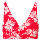 LingaDore Fresh Flowers bikini top med bøjle, rød - 8203A-1 - 343 - Leaf Stripe